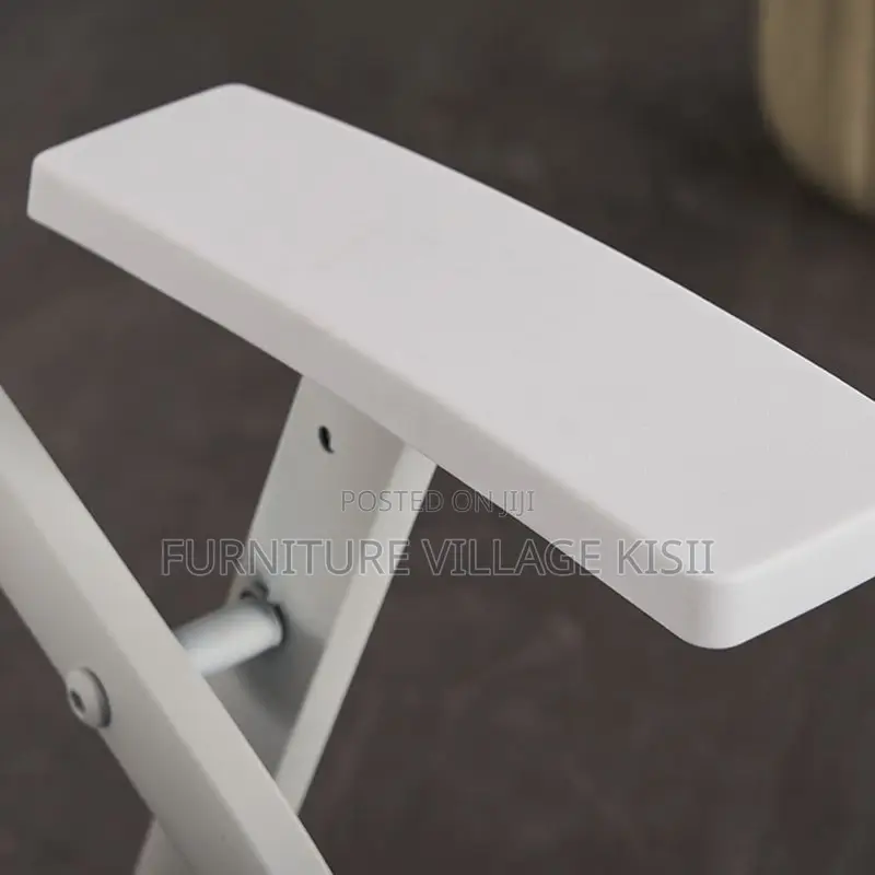Office Chair ;White Foldable Office Chair