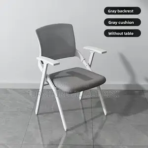 Office Chair ;White Foldable Office Chair