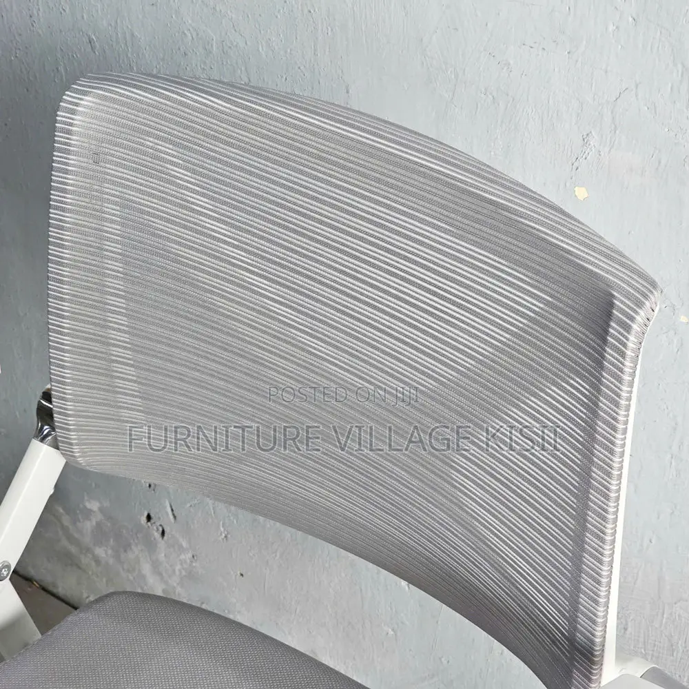 Office Chair ;White Foldable Office Chair