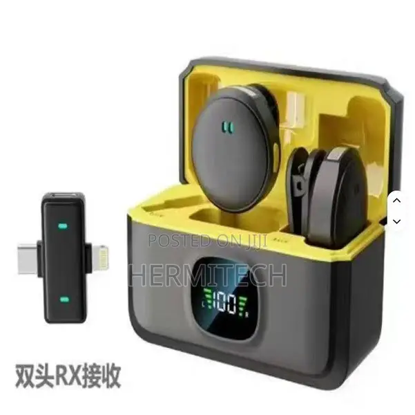 K31Pro Collar Clip Button Microphone for Mobile Phone Recording