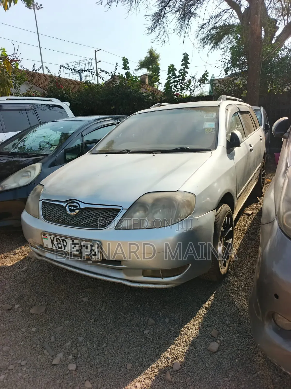 Toyota Corolla Fielder 2004 Silver