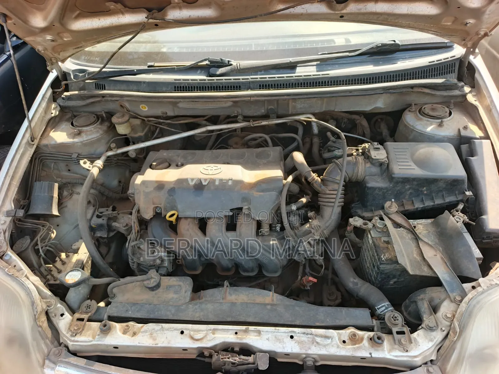 Toyota Corolla Fielder 2004 Silver