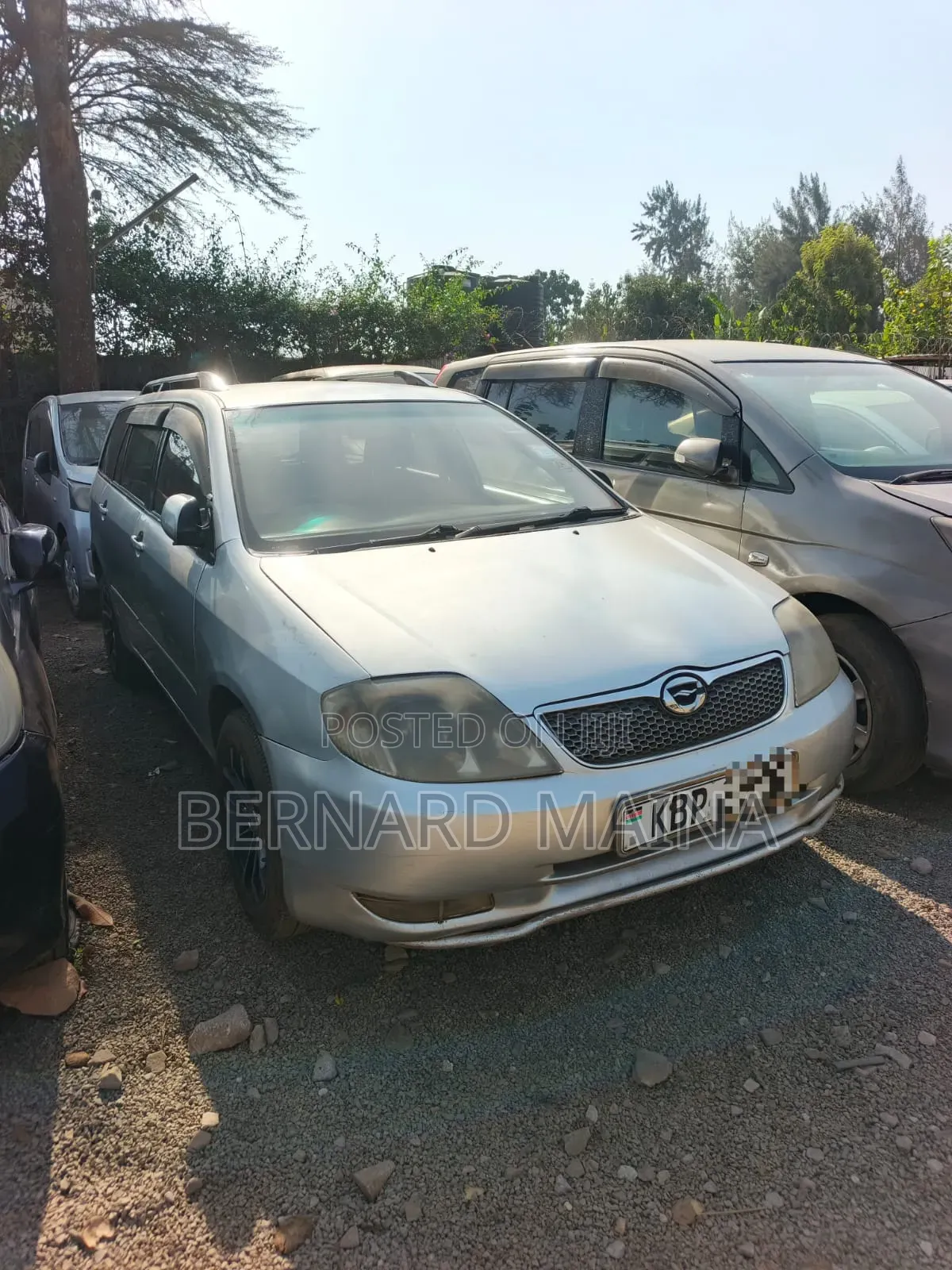 Toyota Corolla Fielder 2004 Silver