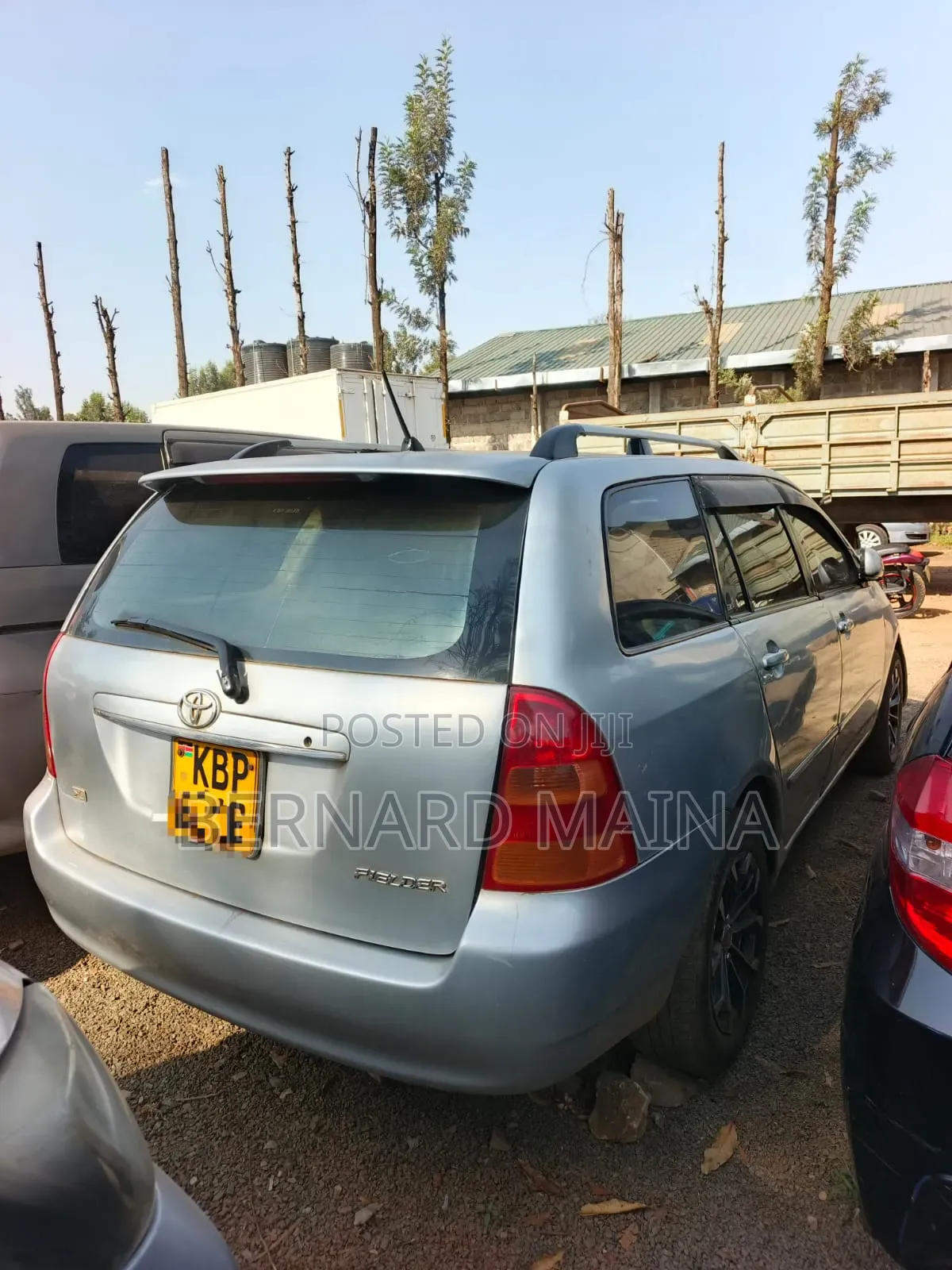 Toyota Corolla Fielder 2004 Silver