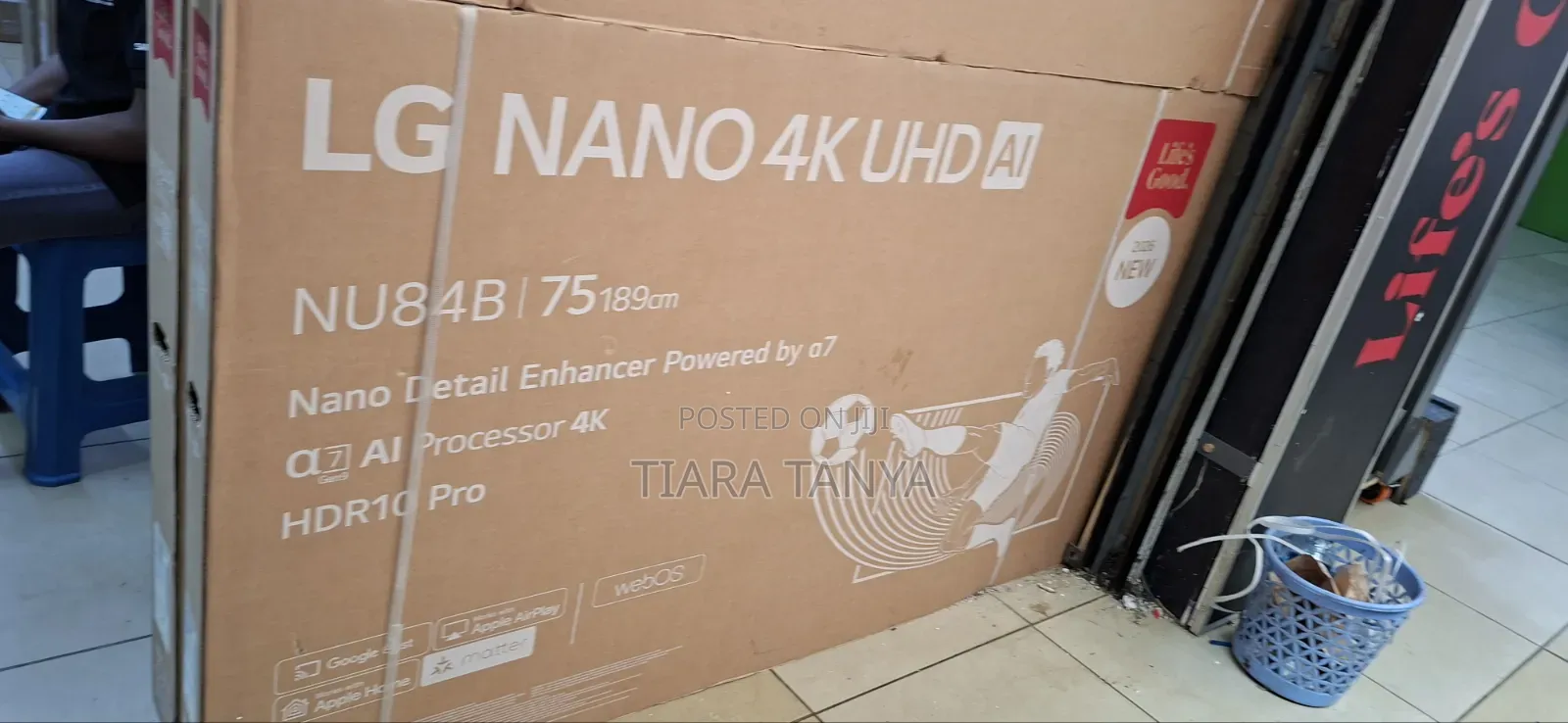 LG 75nu840b6la Smart TV, 75-Inch, Uhd, Nano, Led, With Built-Mm