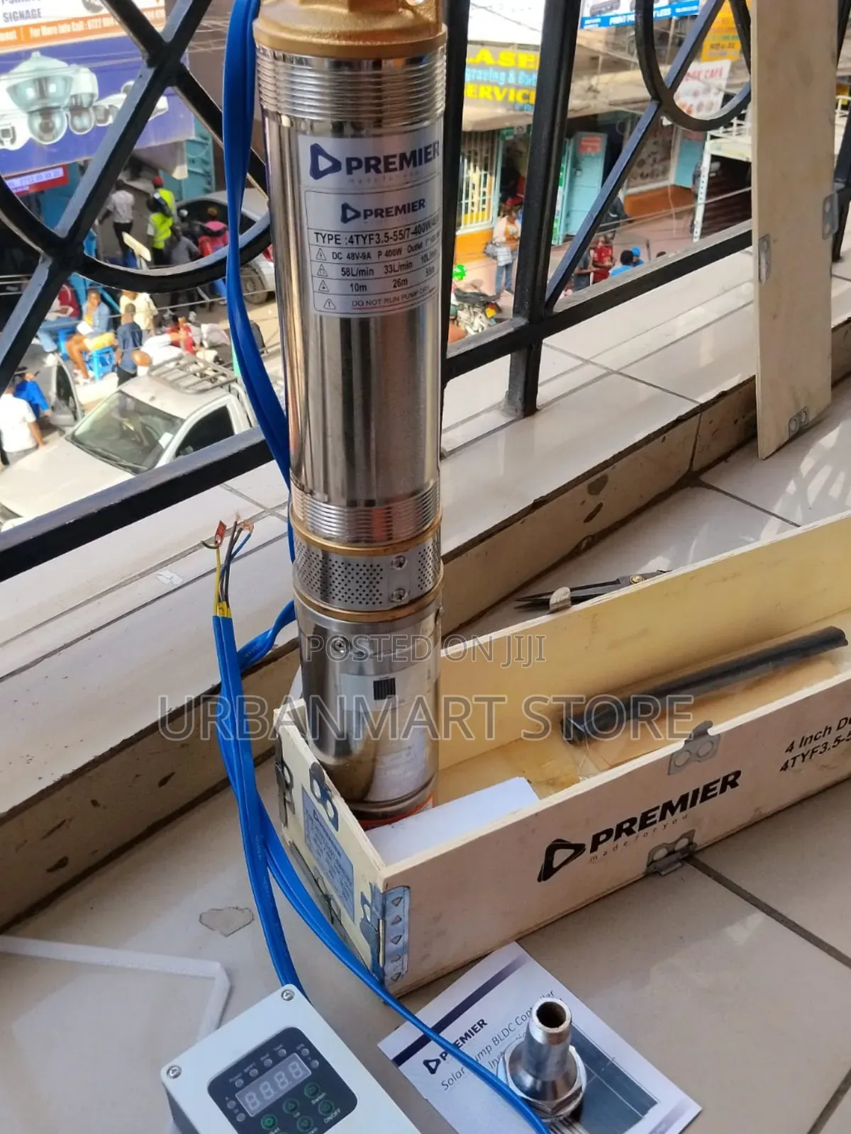 Premier 400W 48V DC Solar Submersible Water Pump 55M