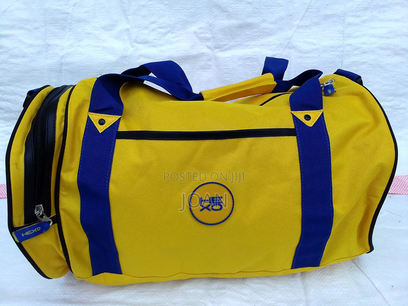 Yellow Duffel Bag