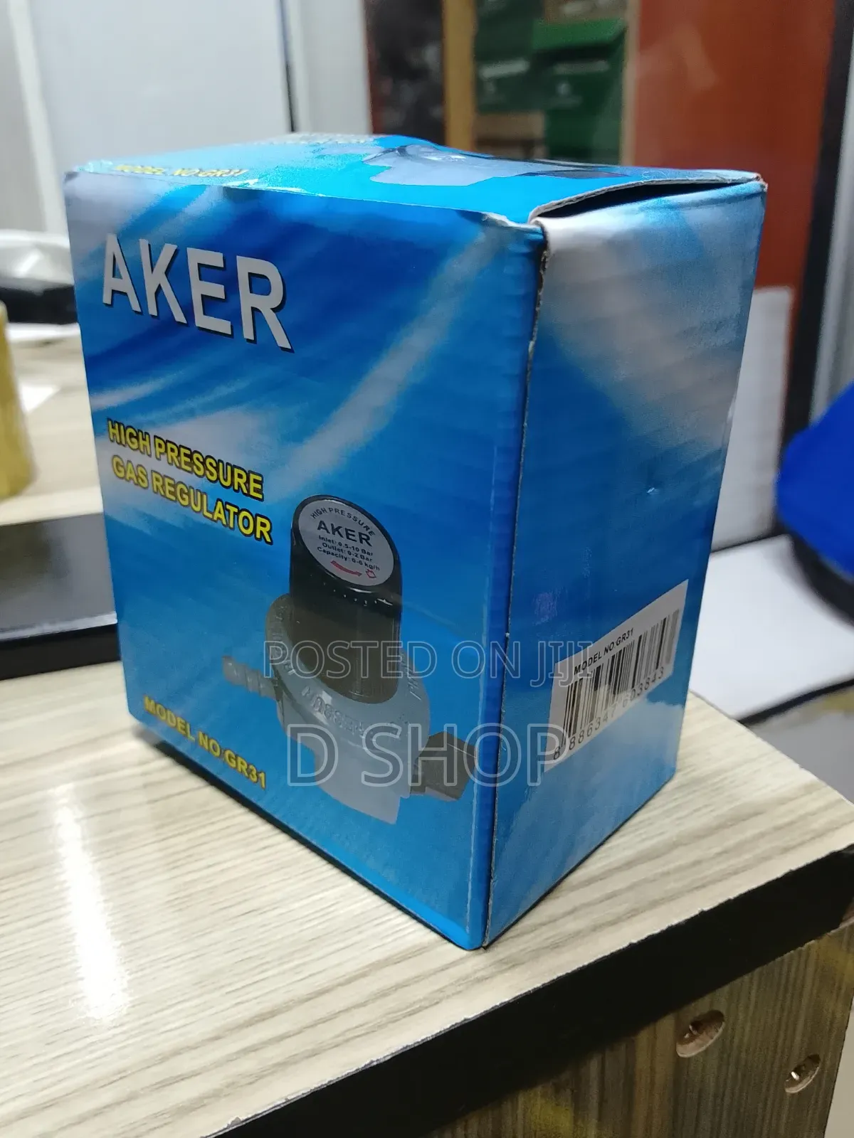 High Pressure Gas Regulator