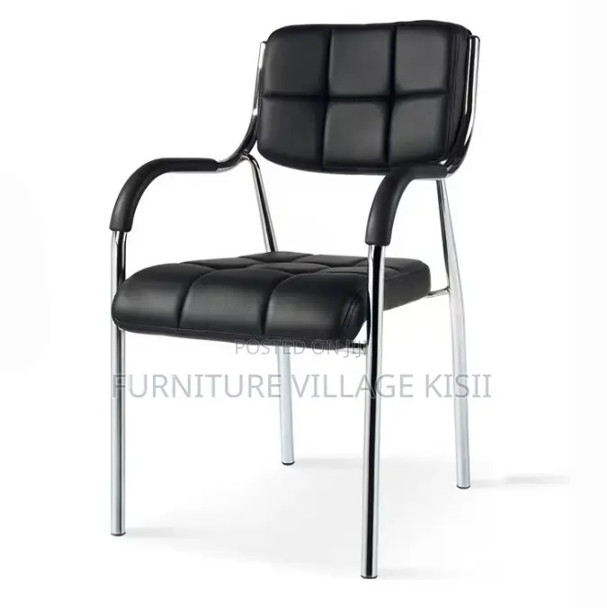 Office Chair; Black Catalina Office Chair
