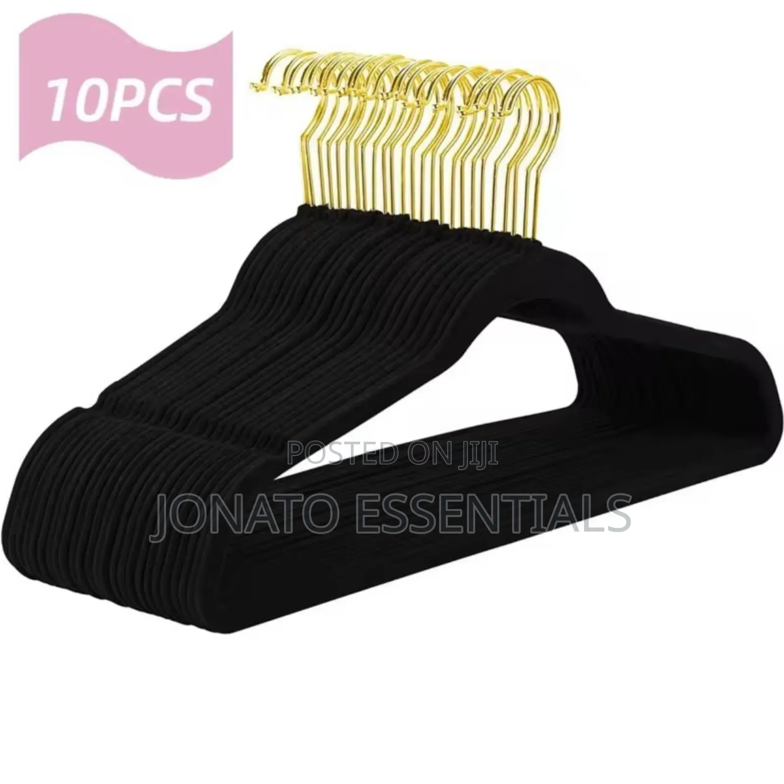 10 Piece Velvet Cloth Hangers