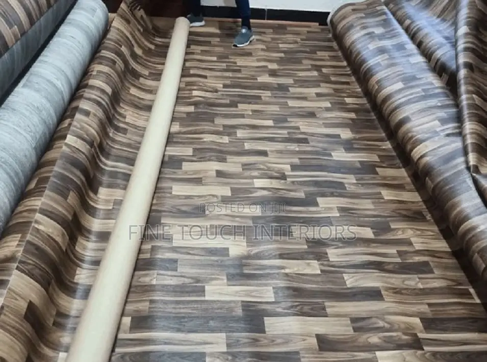 New Wood-Effect Vinyl Floor Carpets