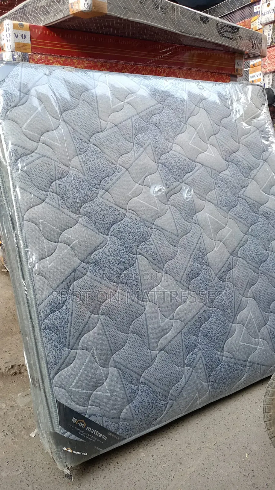 6X6 12inches Thick Pocket Spring Mattresses. Free Home Delivery!
