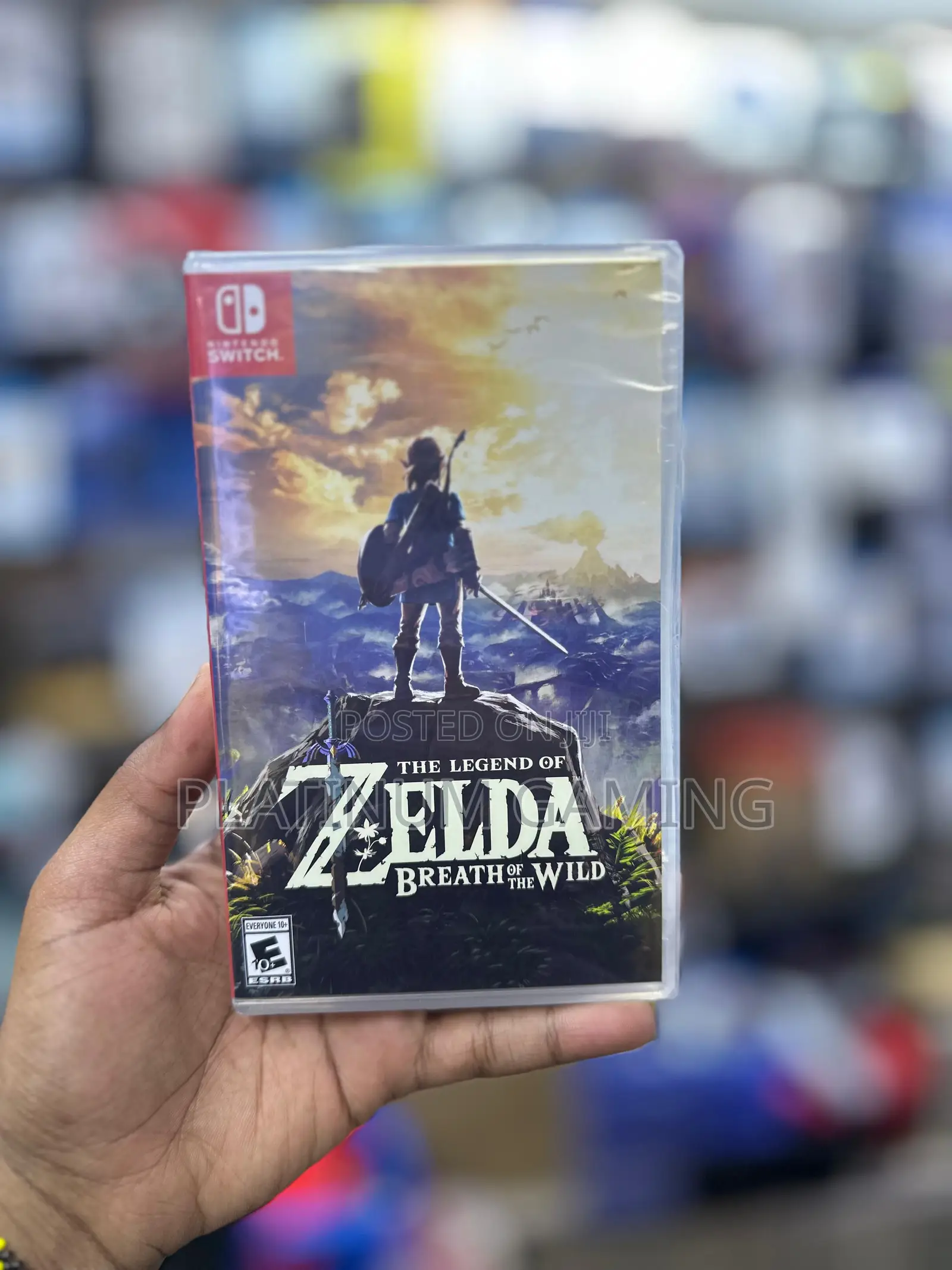 The Legend of Zelda: Breath of the Wild Nintendo Switch Game