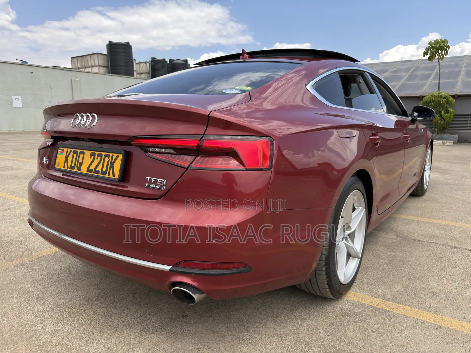 Audi A5 2.0T Premium AWD quattro Coupe 2018 Maroon