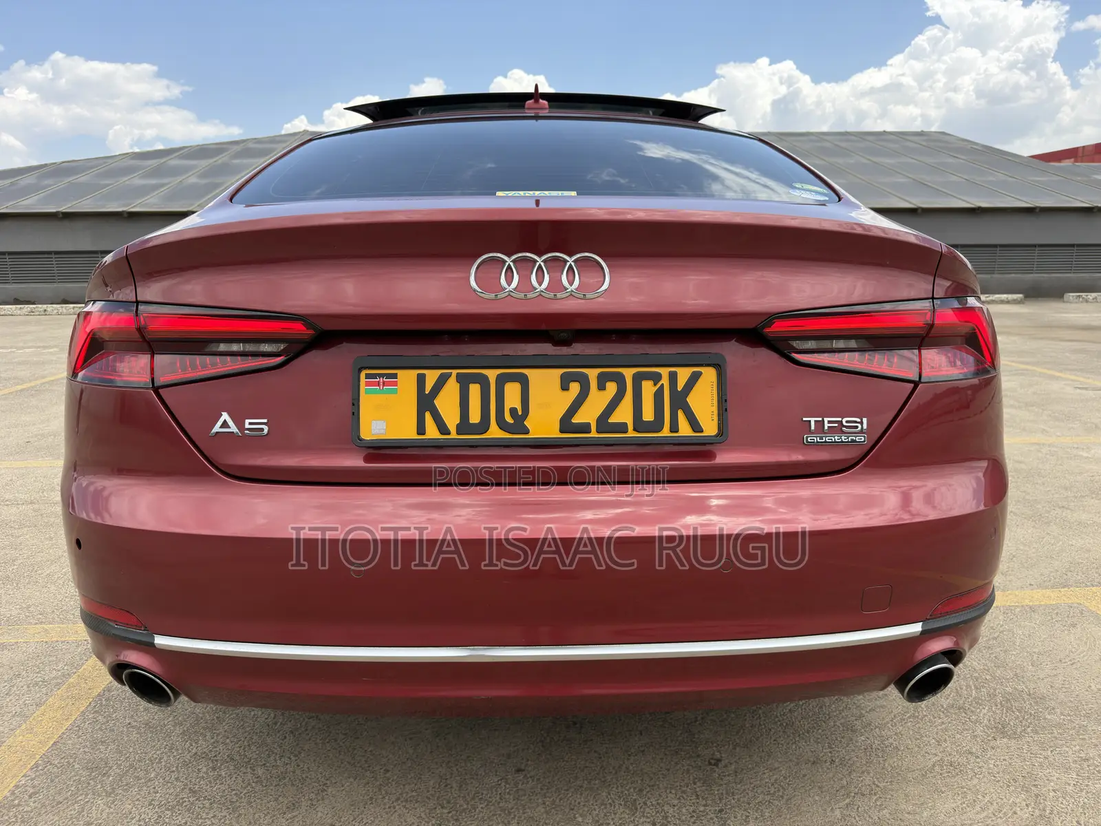 Audi A5 2.0T Premium AWD quattro Coupe 2018 Maroon