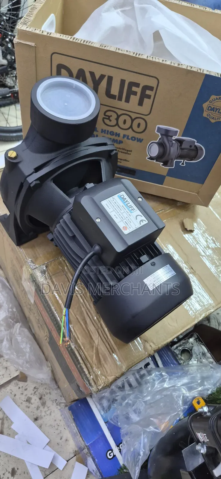 Three Phase Surface Pump Dayliff 3" Inlet 1000l/Min DHF 300
