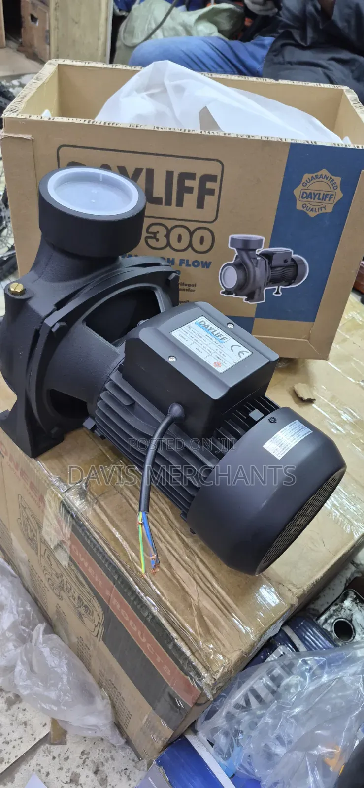 Three Phase Surface Pump Dayliff 3" Inlet 1000l/Min DHF 300
