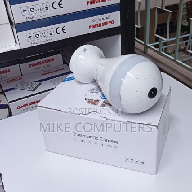 V9 Camera Bulb (V380 App) – 360° Panoramic CCTV Camera