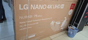 75 Inch LG Nano Ai Nu84 Smart TV 2026
75nu840b6la