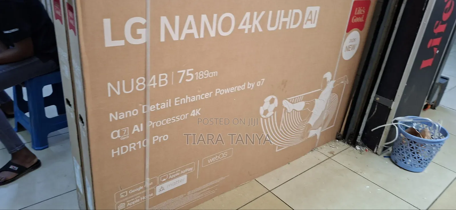 75 Inch LG Nano Ai Nu84 Smart TV 2026
75nu840b6la