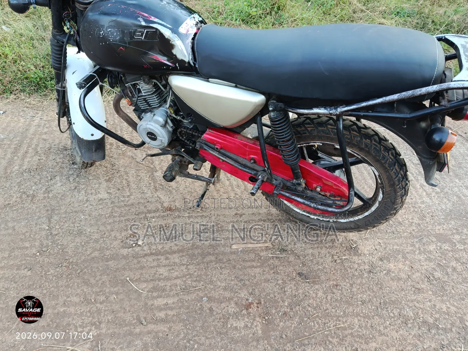 Bajaj Boxer 2017 Black