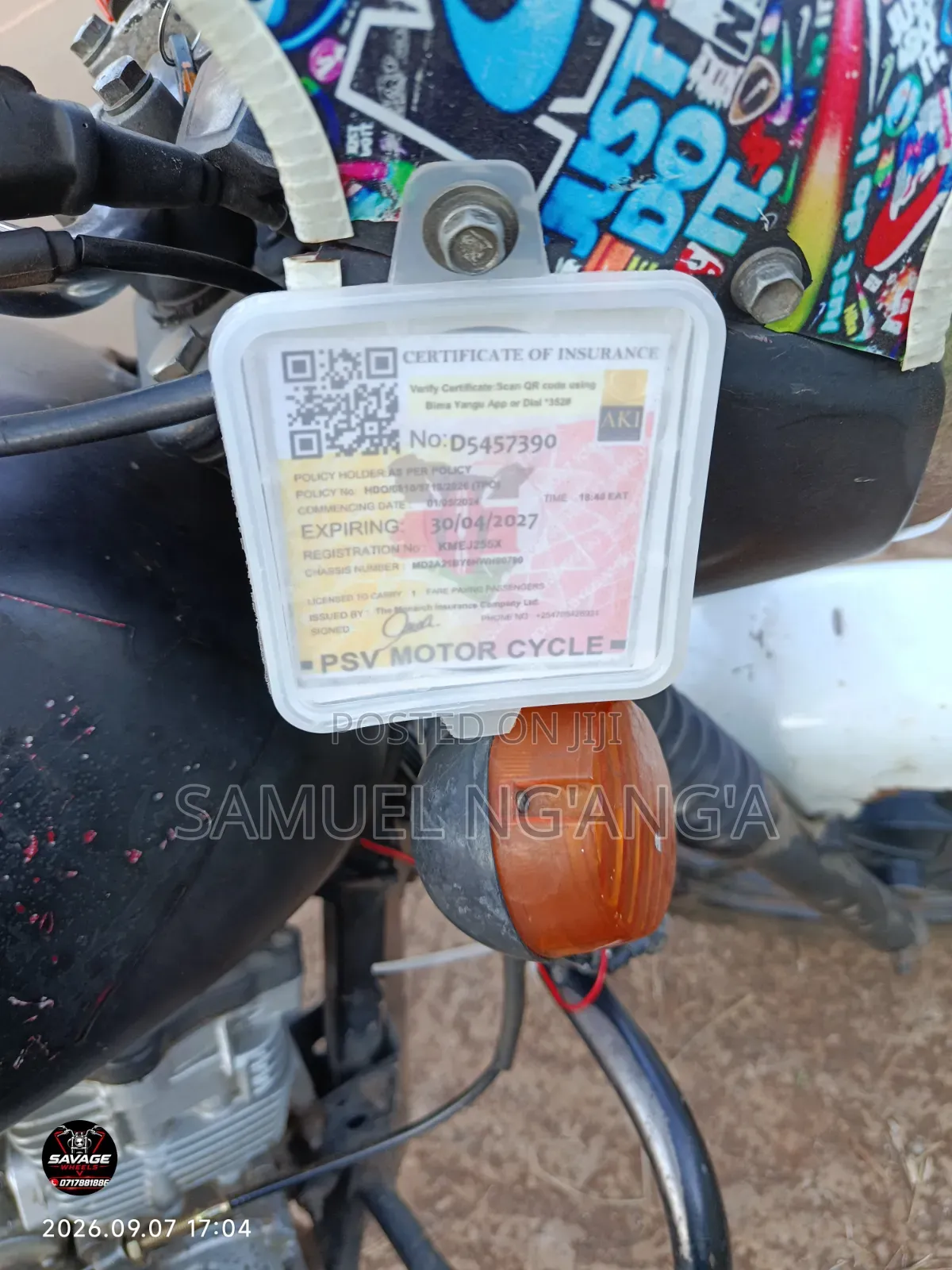 Bajaj Boxer 2017 Black