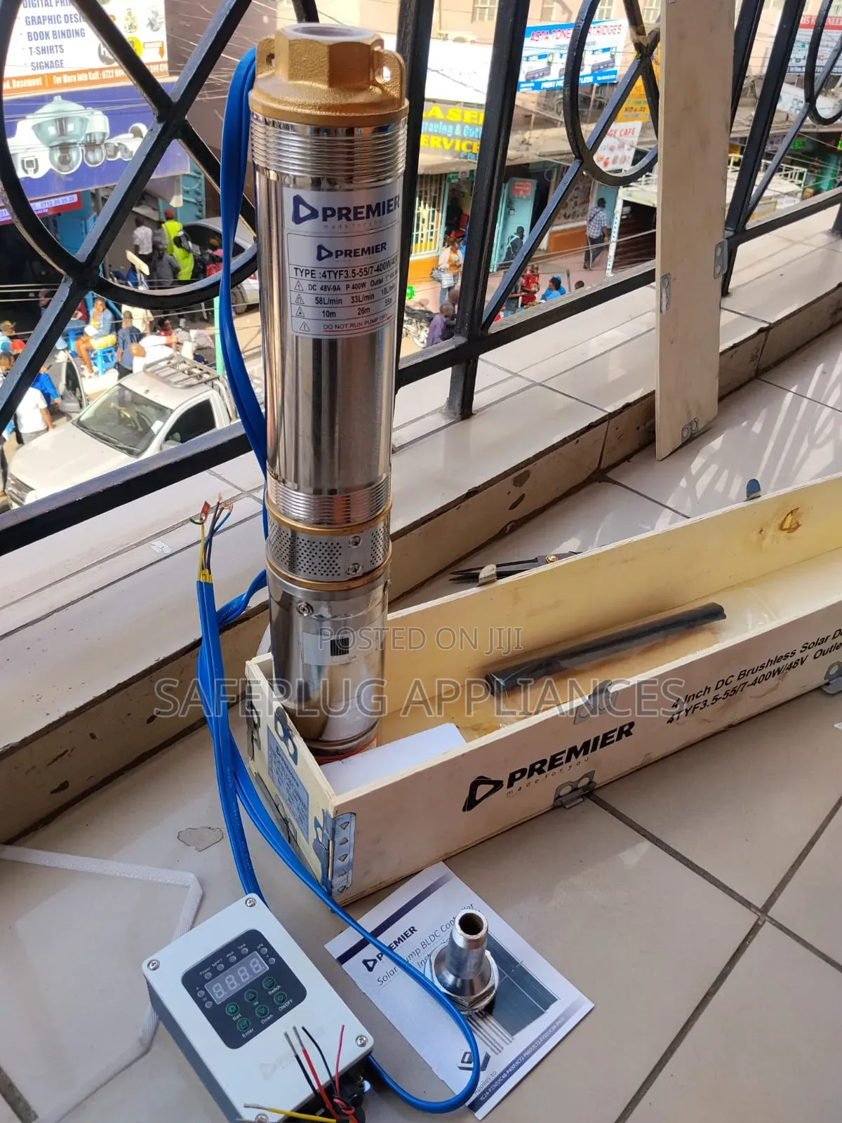 4 Inch Brushless Pump – Solar Water Pump for Borehole Irrigation