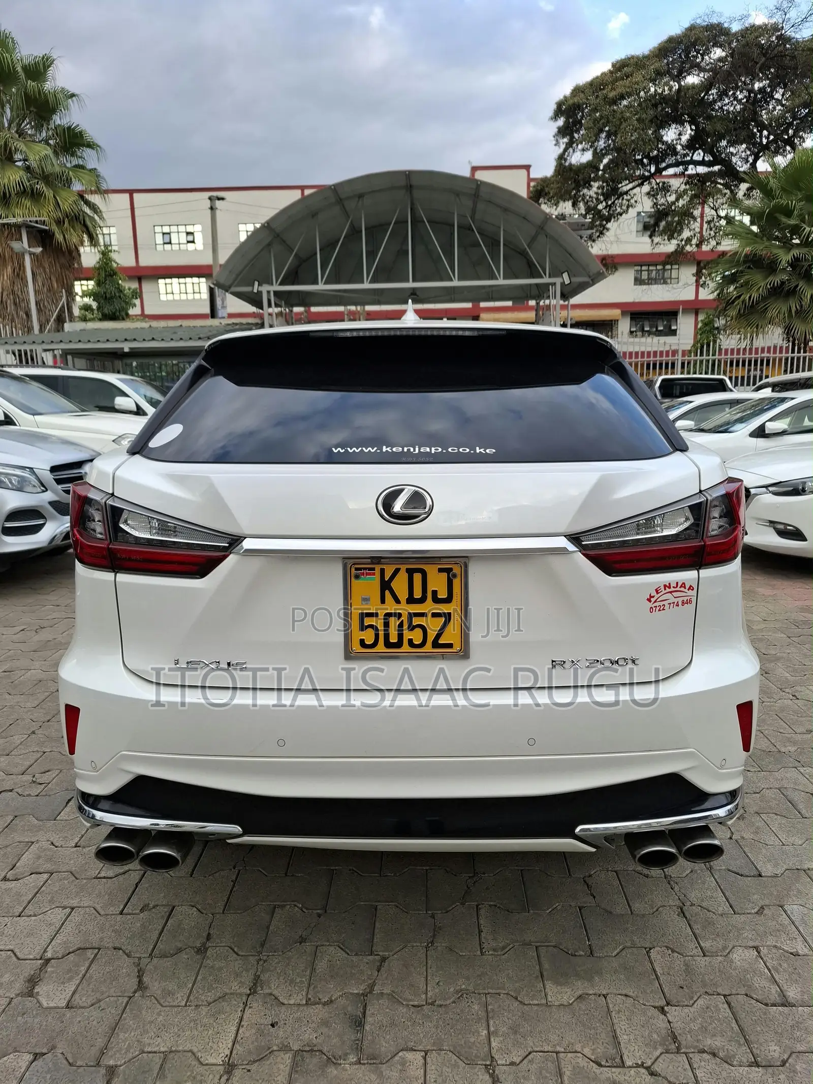 Lexus RX 200t 4WD 2015 White