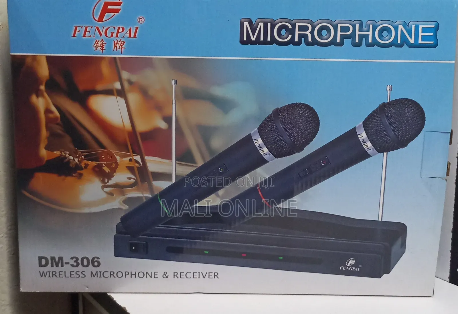DM-306 Wireless Microphone Receiver