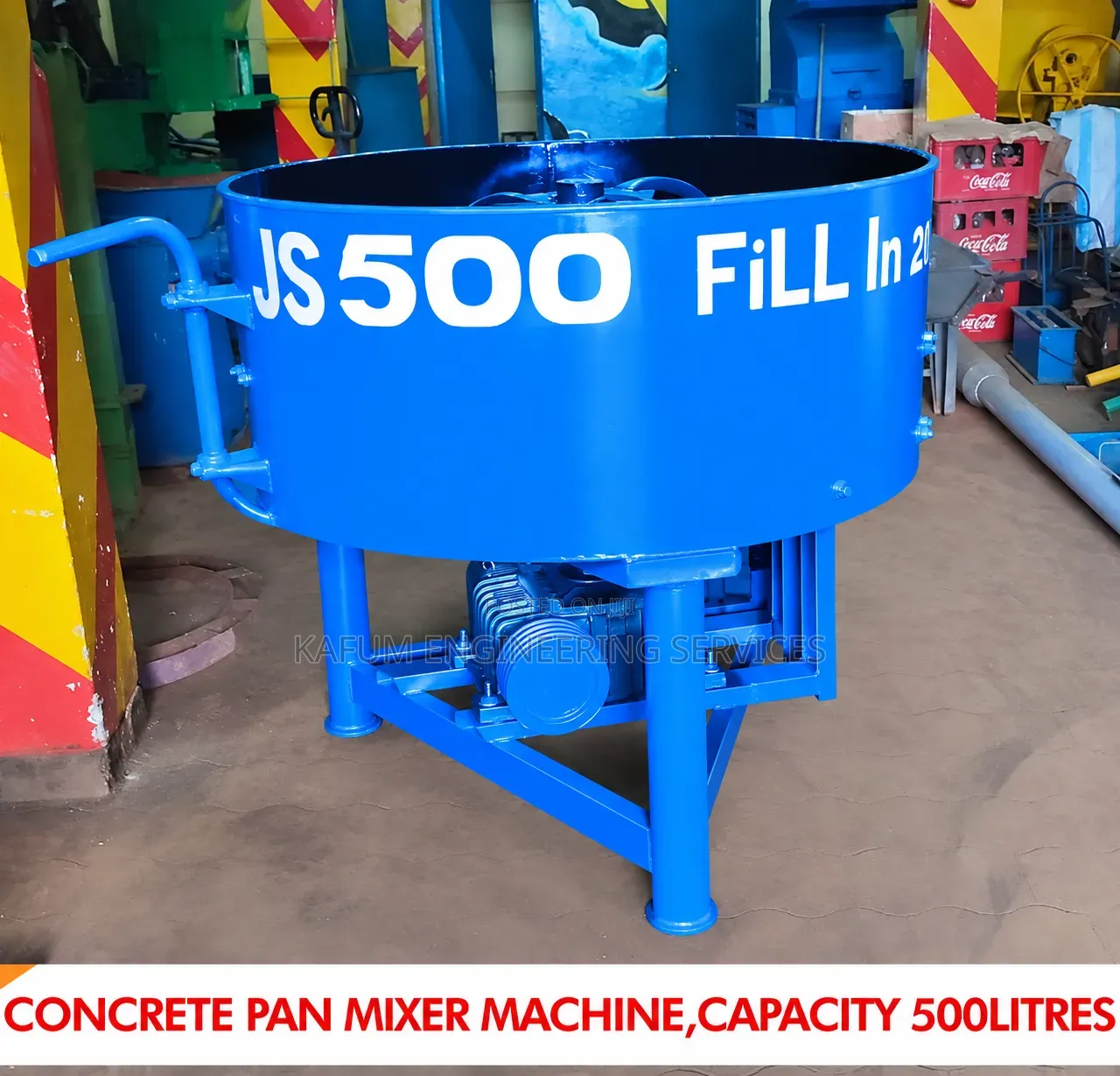 Concrete/Pan Mixer Machine