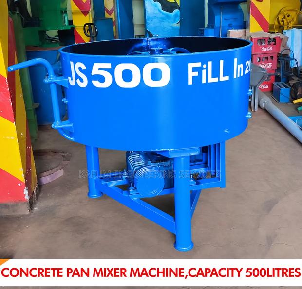Concrete/Pan Mixer Machine
