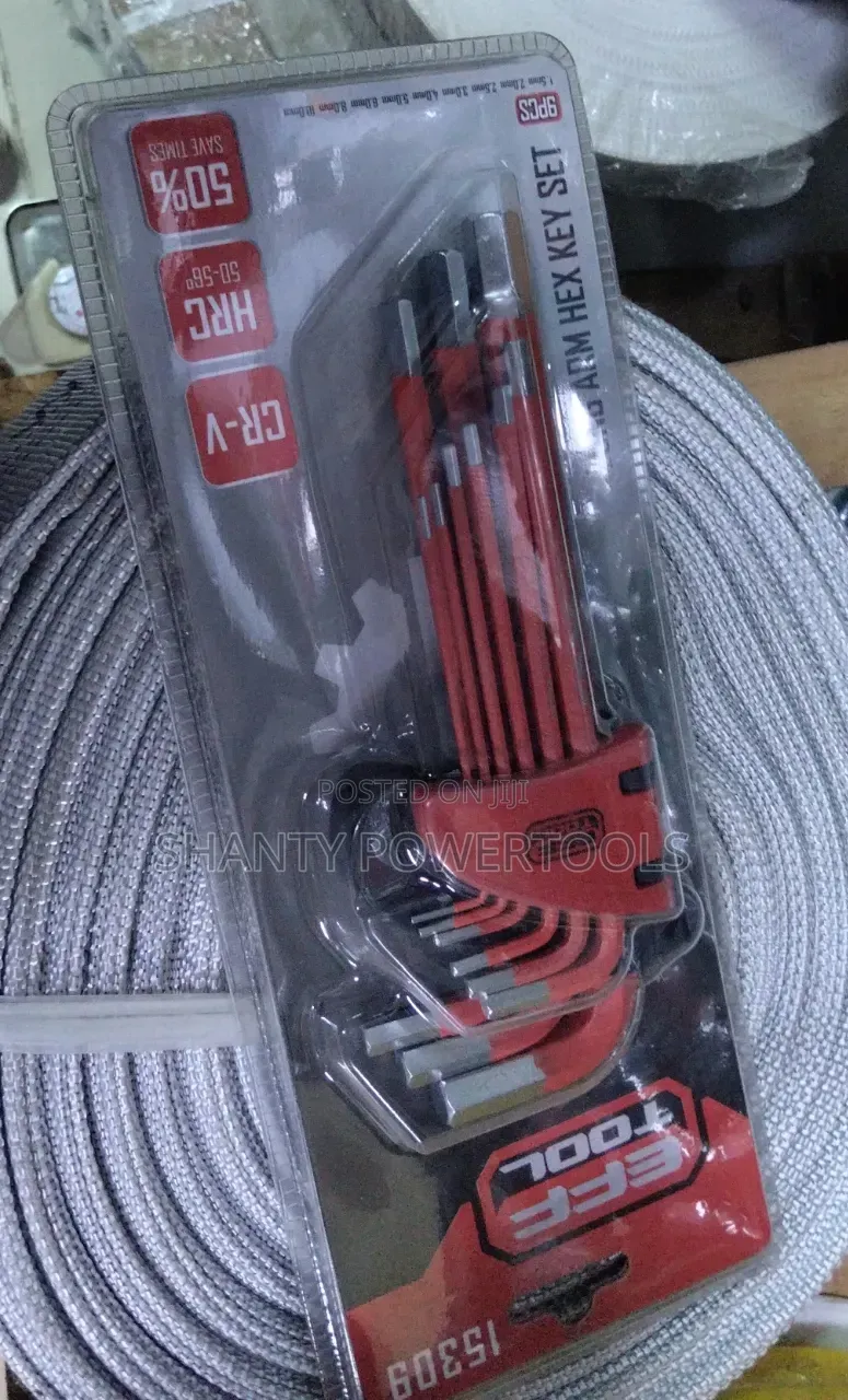 9-Piece Hex Key Set