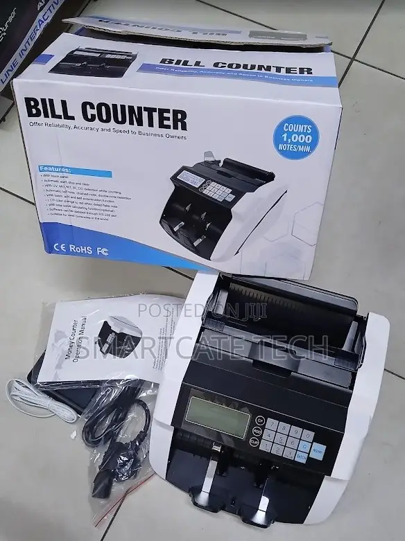 High-Speed Cash Counting Machine – Automatic Bill Counter