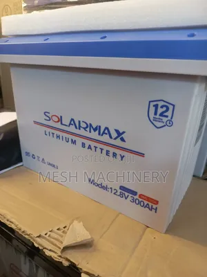 Solarmax 12.8V 300AH Lithium Battery