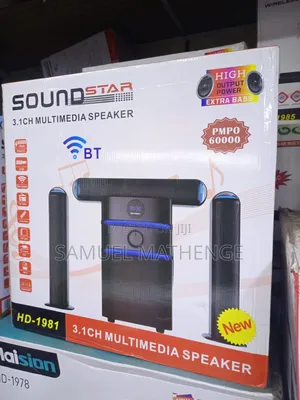Soundstar HD-1981 Bluetooth Multimedia Speaker – USB/FM/SD/AUX