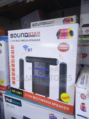 Soundstar HD-1981 3.1 Channel Home Theatre Speaker – Extra Bass