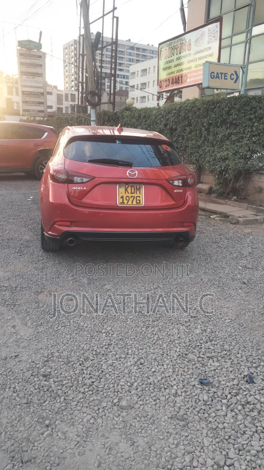 Mazda Axela 2016 Red