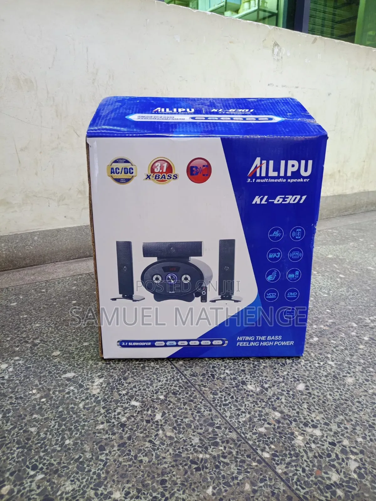 AILIPU KL-6301 3.1CH Subwoofer Speaker System – Bluetooth FM