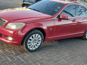 Mercedes-Benz C-Class 2010 Red
