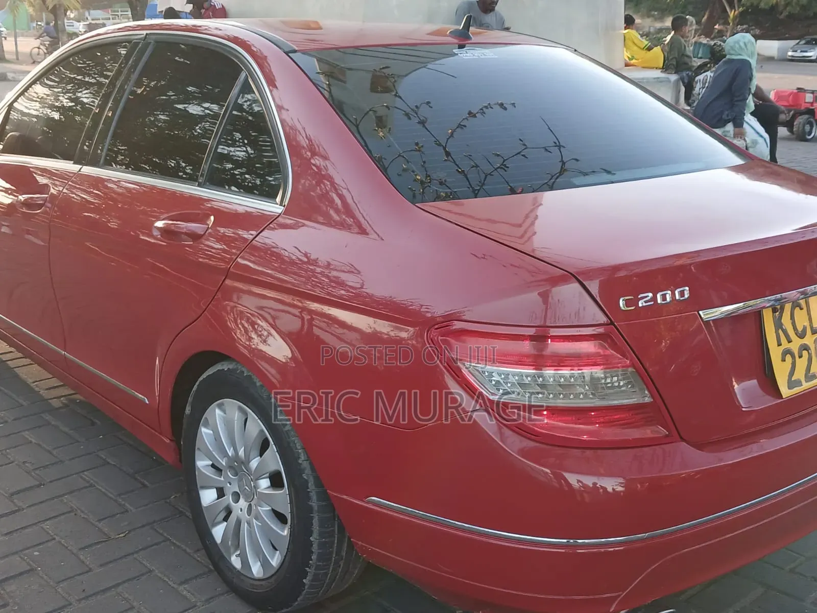 Mercedes-Benz C-Class 2010 Red