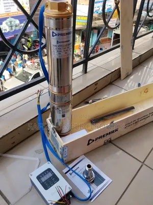 Complete Premier DC Solar Submersible Pump Set With MPPT Controller