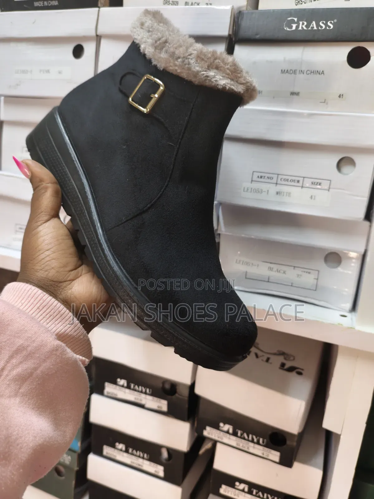 Ankle Boots With Fur Insole