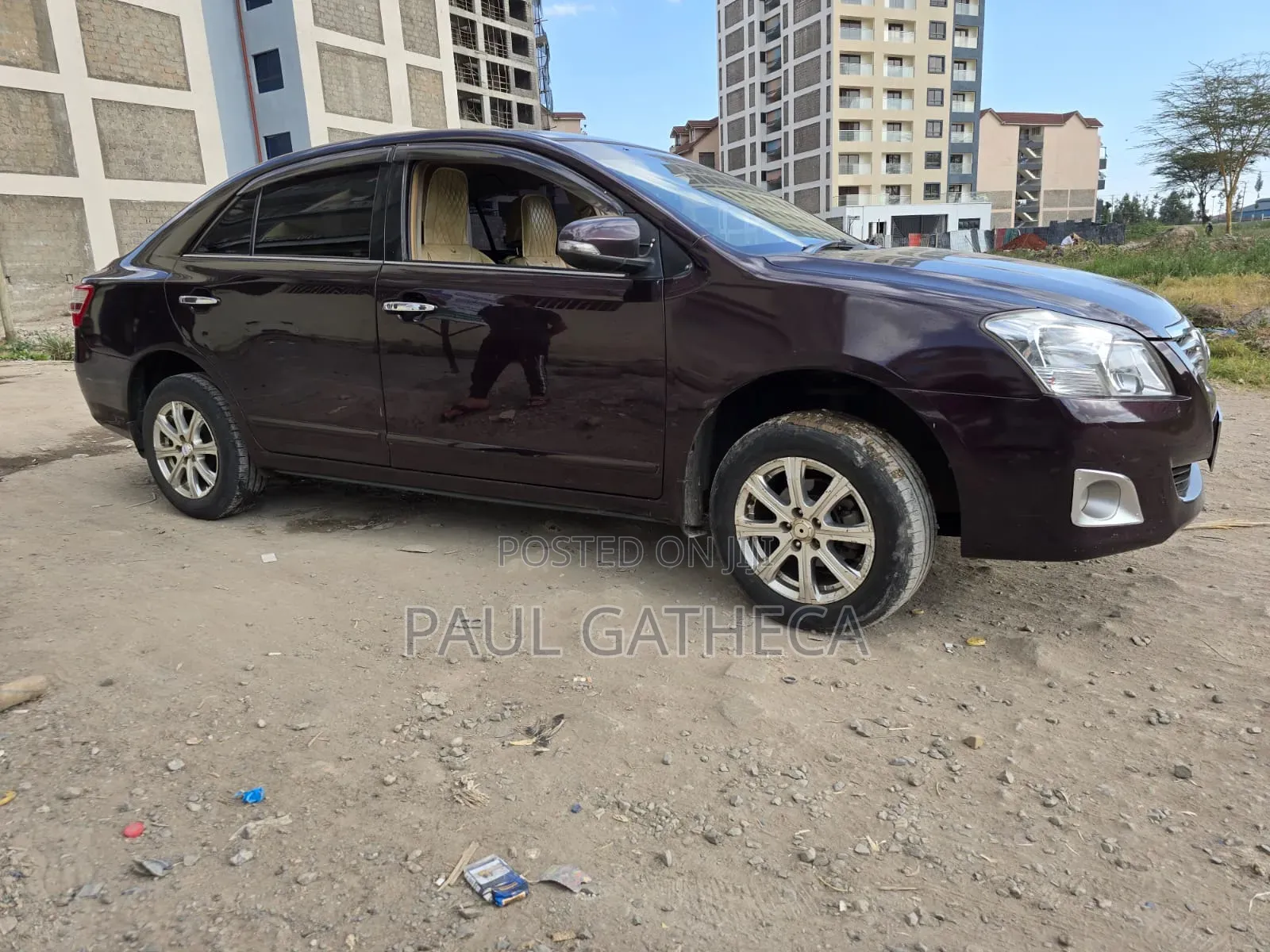 Toyota Premio 2014 Maroon