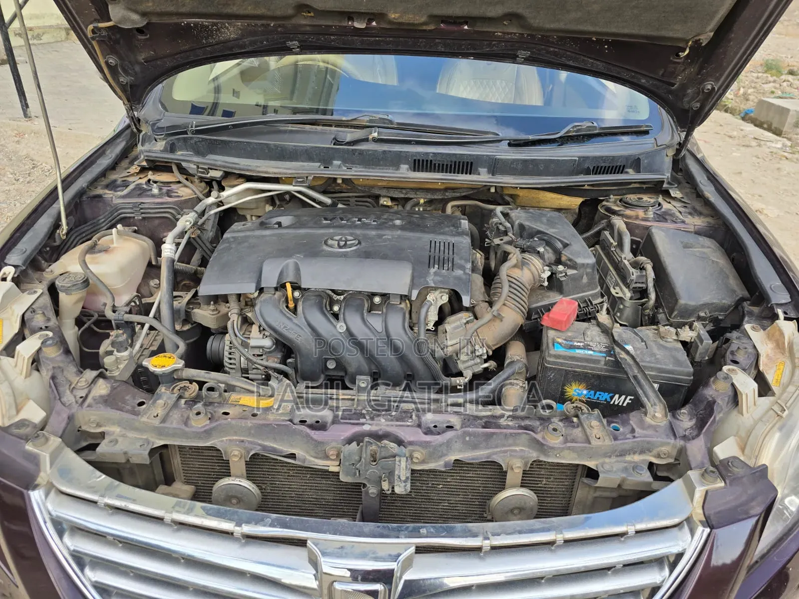 Toyota Premio 2014 Maroon