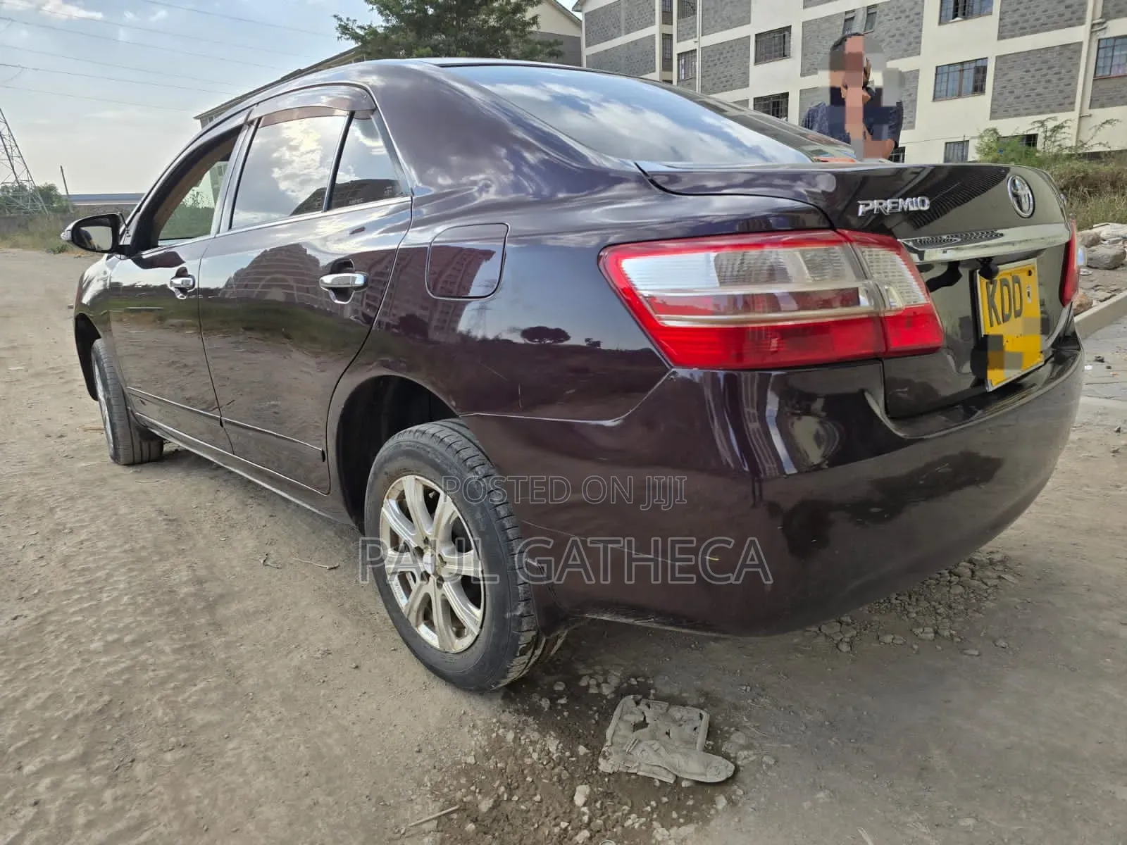 Toyota Premio 2014 Maroon