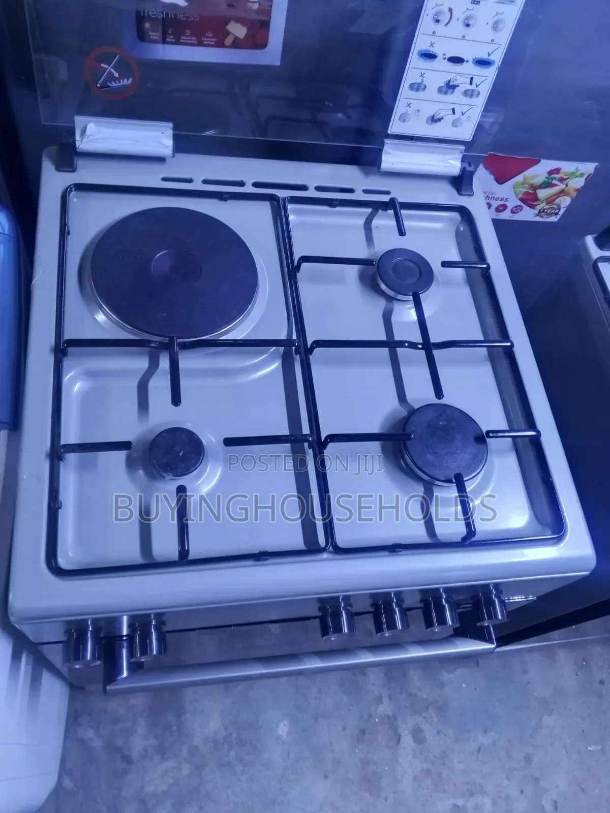 Simfer 60x60 Cooker 3gas+1electric