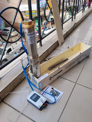 Complete Premier DC Solar Submersible Pump Set With MPPT Controller