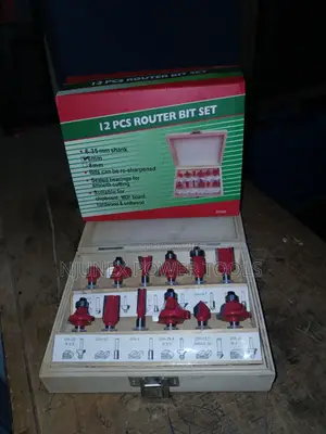 12-Piece Router Bit Set