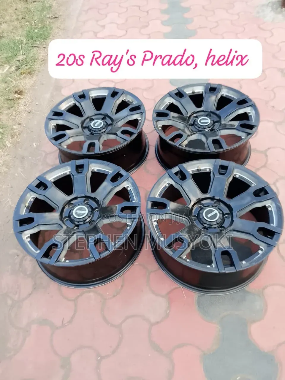 Ford Ranger, Prado, Fortuner, Revo, Isuzu Mux, 20inch Rims