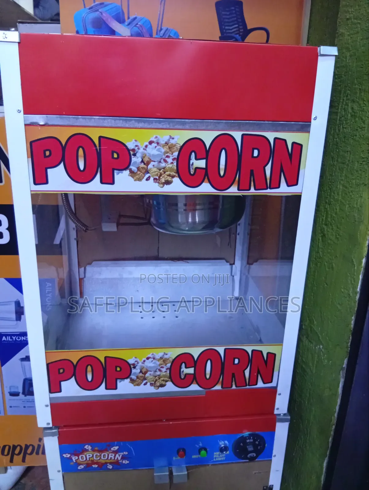Commercial Popcorn Machine – Hot Fresh Popcorn Maker
